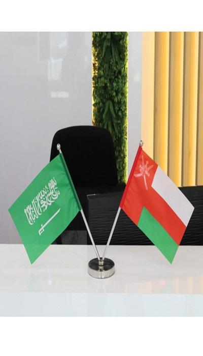 custom flags and flag stand in Qatar